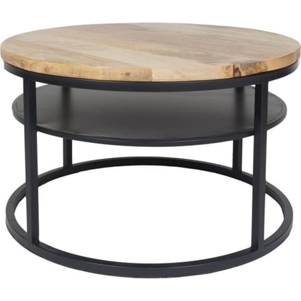 Home67 Salontafel delhi rond 43 x ø70 cm