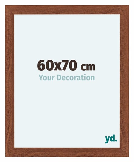 Your Decoration - Fotolijst 60x70 cm - MDF - Walnoot - Como
