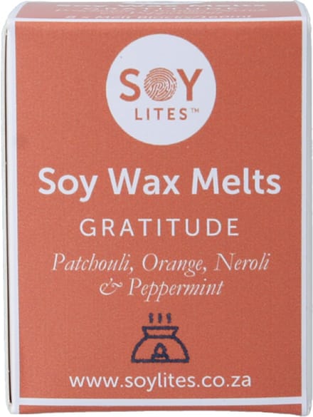 Soylites Soy Wax Melts Gratitude Patchouli Orange Neroli (8 stuks)