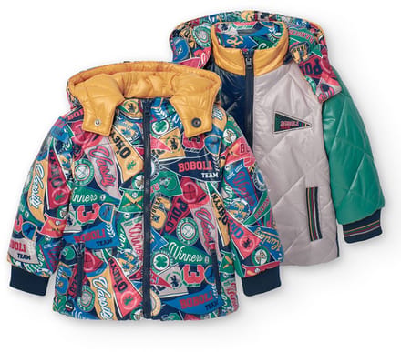 Boboli Reversible Jas Veelkleurig 18 Months Jongen
