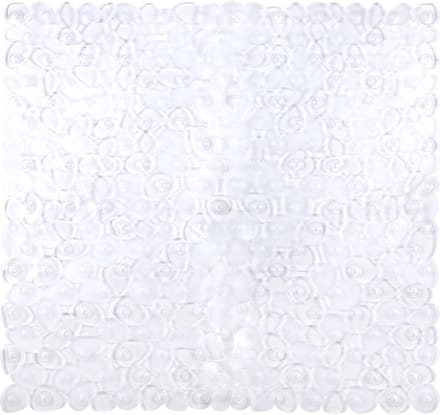 Differnz Lapis Anti-slip inlegmat Douche 54x54cm Transparant