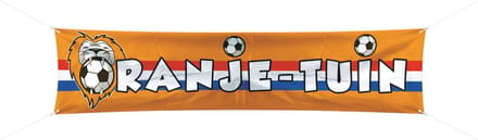 Folat - Spandoek Oranje Tuin - 180 x 40cm
