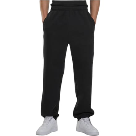 Urban Classics - Fluffy Heren joggingbroek - S - Zwart