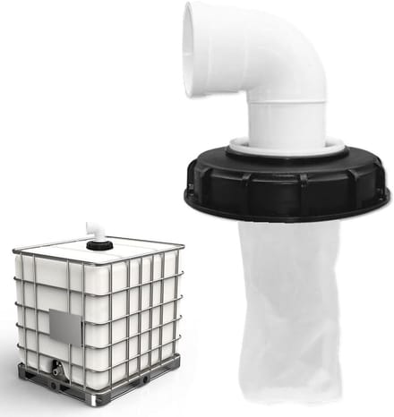 Dailygoods- Ibc Filterdeksel 90° - Nylon Waterfilter