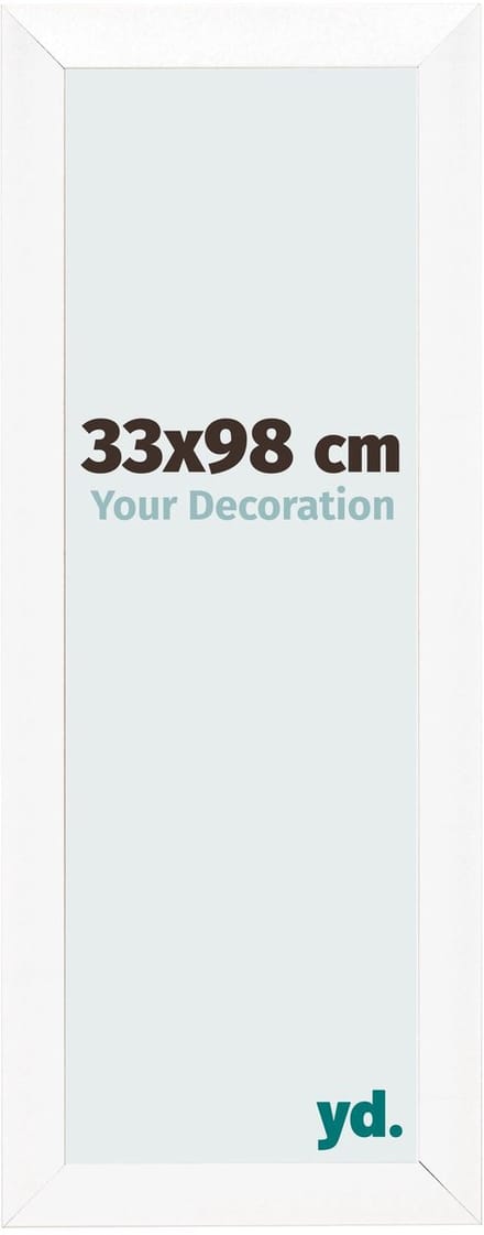 Your Decoration - Fotolijst 33x98 cm - MDF - Wit Mat - Pisa