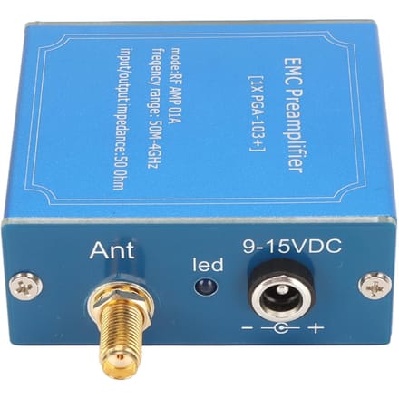 Laag Ruis Versterker Module 50M‑4GHz Breedband Plug and Play DC 9‑15V Hoge Versterking LNA Module voor