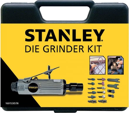 Stanley pneumatische stiftslijper + accessoires