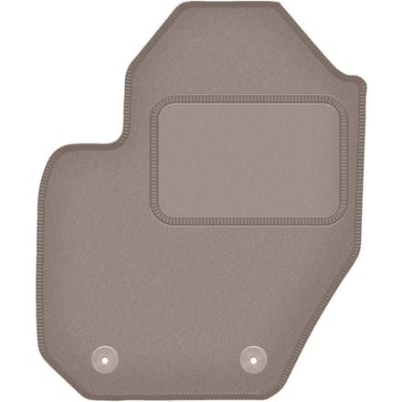Beige bestuurdersmat voor: Volvo S60 II Lang (2010-2018)