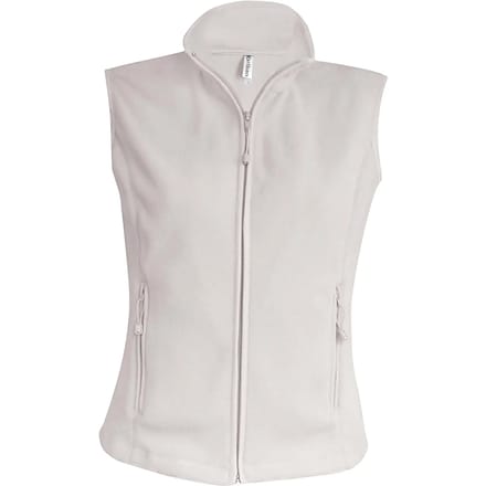 Kariban Bodywarmer van microfleece dames K906 - Natural - M