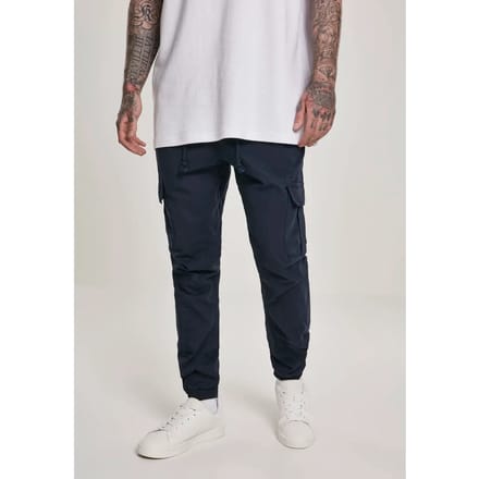 Urban Classics - Jogging Cargobroek - XS - Blauw
