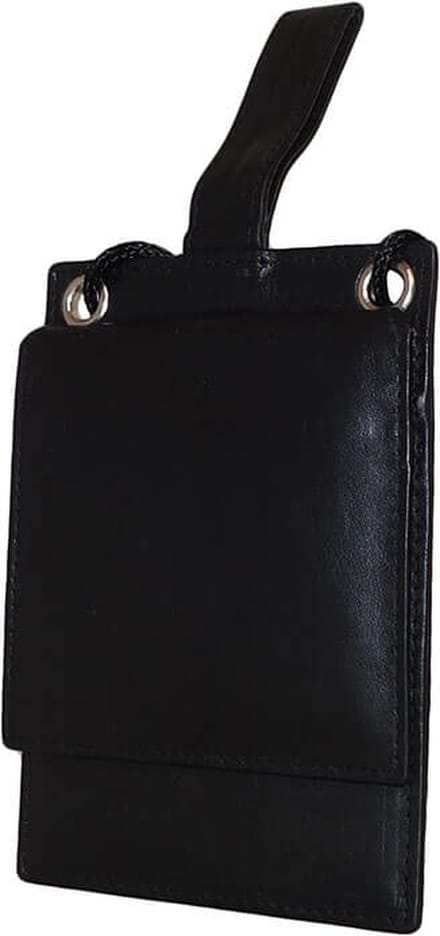 Leather Design Halstas / Riemtas Zwart
