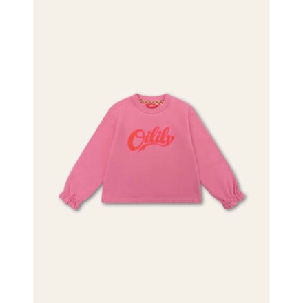 Oilily Hoossel Sweater- maat128/8yr Chateau Rose