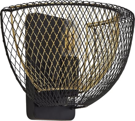 Searchlight Draad wandlampje Honeycomb - 6842BGO