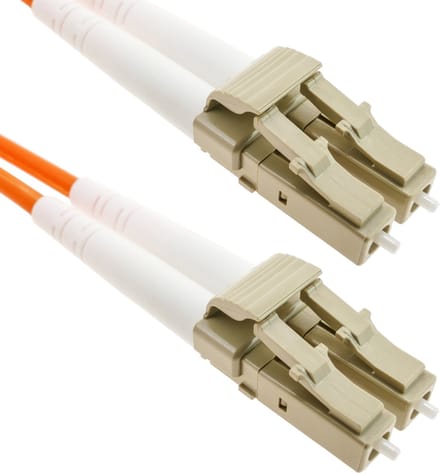 BeMatik - Glasvezelkabel LC naar LC multimode duplex 62,5 / 125 van 2 m