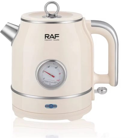 Premium Luxe Waterkoker Beige | 1,5L | Luxe | 1800W | RVS | Elegant | Temperatuur Meter
