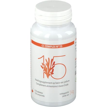 CC Complex N°15 Jodium Clean Label 120 Capsules