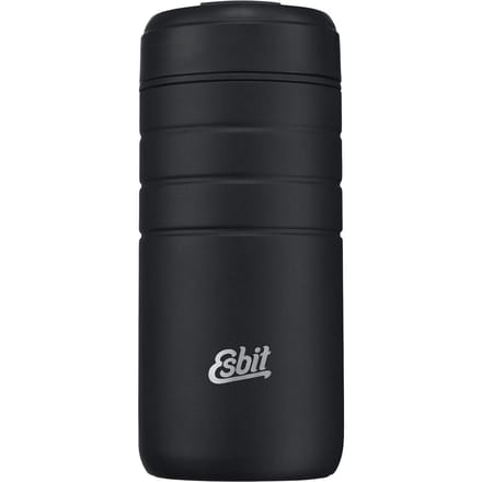 Esbit Majoris Thermosbeker - 450ml - Mat Zwart - Fliptop Deksel - RVS