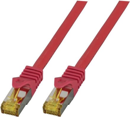 CAT6a sFTP kabel 30 meter Rood