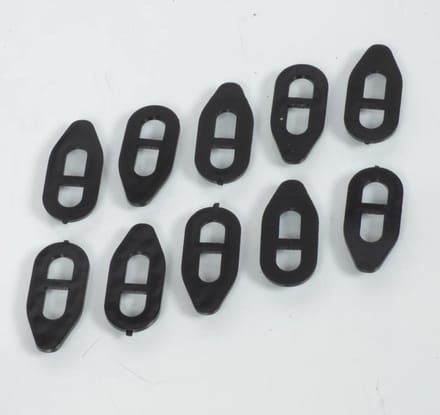 10 rubberen clips voor stuurhoes peugeot 103 bromfiets