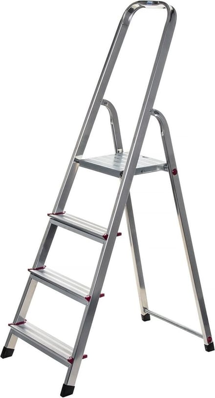 CORDA DOMESTIC ALUMINUM LADDER 4 STEPS 000705 KRAUSE