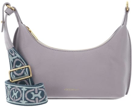 COCCINELLE Leren schoudertas accessoiretas Suri Mini Bag Grained leather Oyster mauve