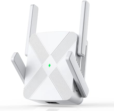 CLVP® WiFi Versterker Stopcontact – Dual Band WiFi Booster – Internet Range Extender – Max
