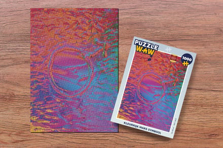Puzzel Kleurrijk Mars symbool - Legpuzzel - Puzzel 1000 stukjes volwassenen