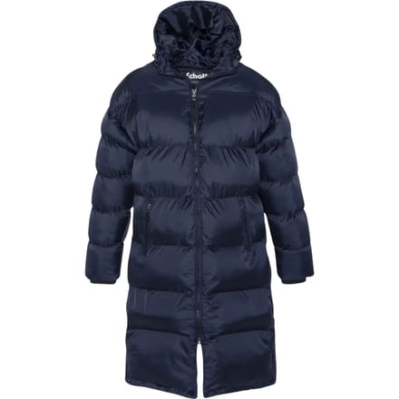 Lange jas met capuchon Schott