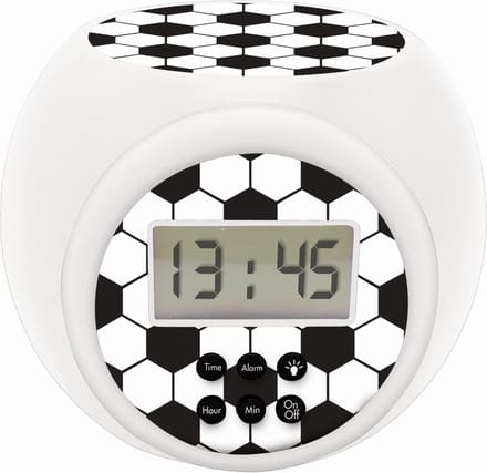 Projector Wekker Football edition met Timer