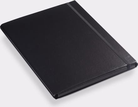 Luxe elastomap A4 zwart