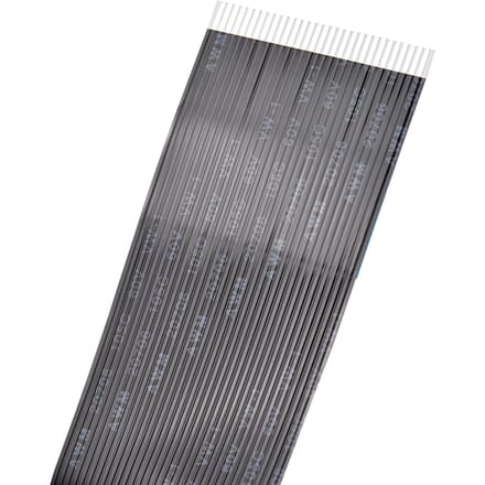 Câble FPC Artillerie Câble Plat Flexible 30 Broches Câble Ruban Compatible avec Imprimante 3D Artillery Sidewinder X1 gray