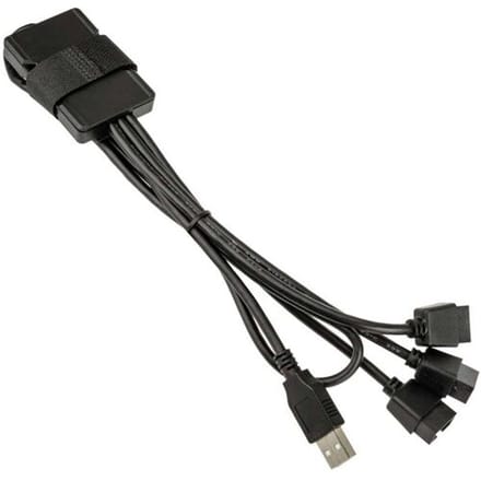 Lian Li PW-U2TPAB USB Hub - schwarz USB-adapter