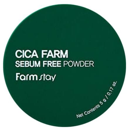 Farm Stay Cica Farm Sebum Free Powder 5gr + RANDOM GIFT gray