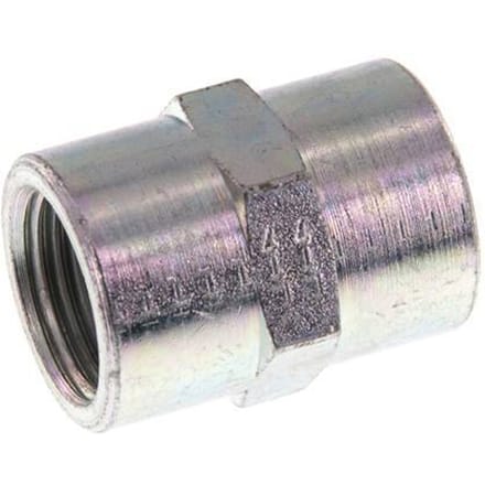 G 1/2'' Verzinkt Stalen Sok 225 Bar - Hydrauliek [2 Stuks]