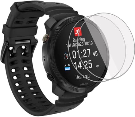 2x Folie Geschikt voor Polar Vantage M3 Screenprotector - Beschermglas Folie