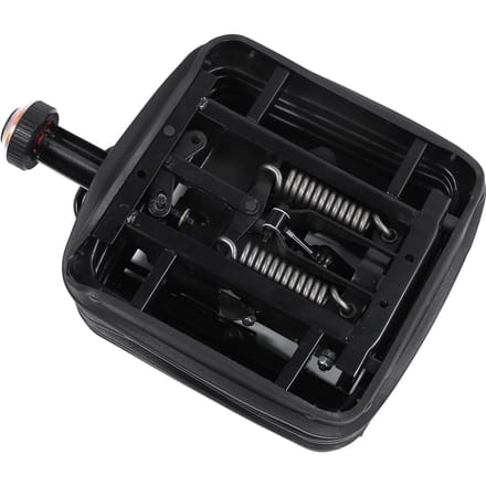 Base de suspension de siège robuste, étanche à la poussière, poignée avant réglable, base d'amortissement de siège pour camion, camping-car, véhicule de construction black