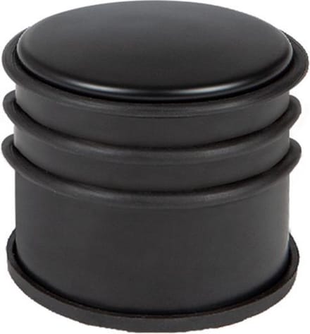 Deurstop zwart 7,7 cm hoog