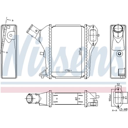 Intercooler NISSENS 961423