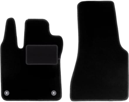 Voormatten zwart voor: Smart Fortwo III hatchback (2014-2020)