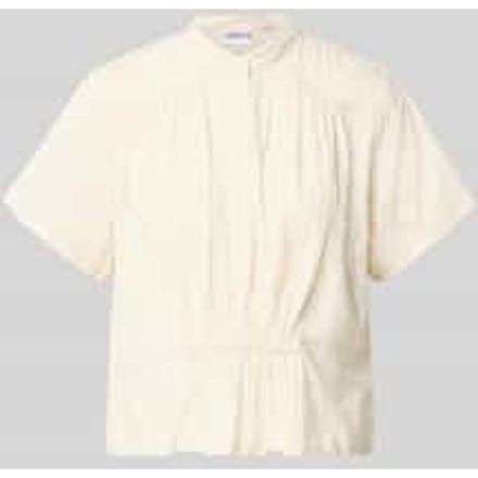 boxy fit blouse met korte mouwen van puur katoen