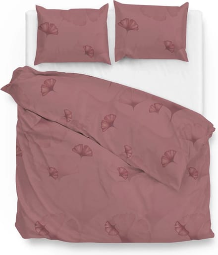 Zo! Home Jennifer Dekbedovertrek - Eenpersoons - 140x200/220 cm - Red