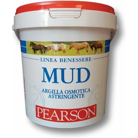 Verpakking van 4 minimumverpakkingen paardenmodderklei per stuk Tattini 3 kg