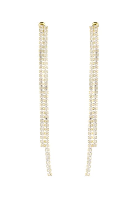 Yehwang oorbellen - Exclusive diamond - Goudkleurig - Koper