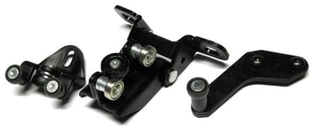 Vervanging Standaard - Set Schuifdeurwagens Rechts (Onder, Midden, Boven) - Ford Transit - 2000-2006