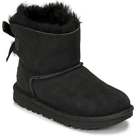 UGG K Mini Bailey Bow Ii Kinder Laarzen - Zwart - Maat 36