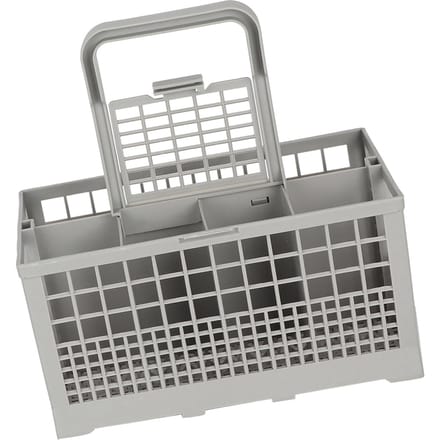 Universele bestekmand vervangende box voor multifunctionele vaatwassers wit