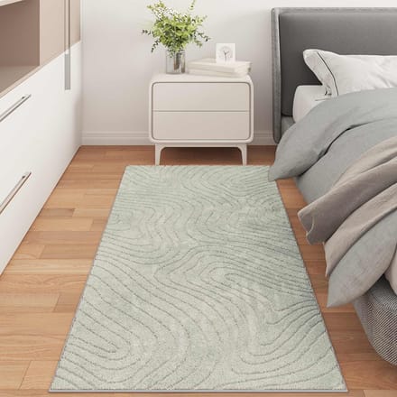 vidaXL - Binnen- - en - buitenkleed - PALMERAS - Groen - 80 - x - 200 - cm - Polyester