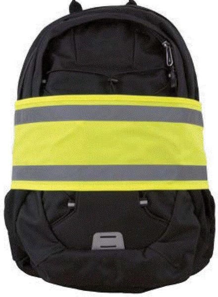 2 stuks - Velcro fluo band met reflectie - Wrap it WOWOW