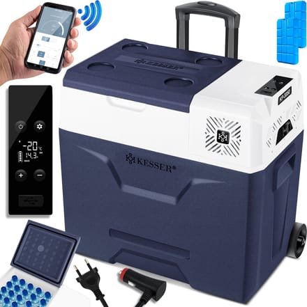 Kesser Compressor Koelbox 50L - met APP-bediening - voor auto, camper, camping