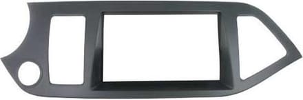 2-DIN KIA PICANTO '11> met start stop systeem zwart